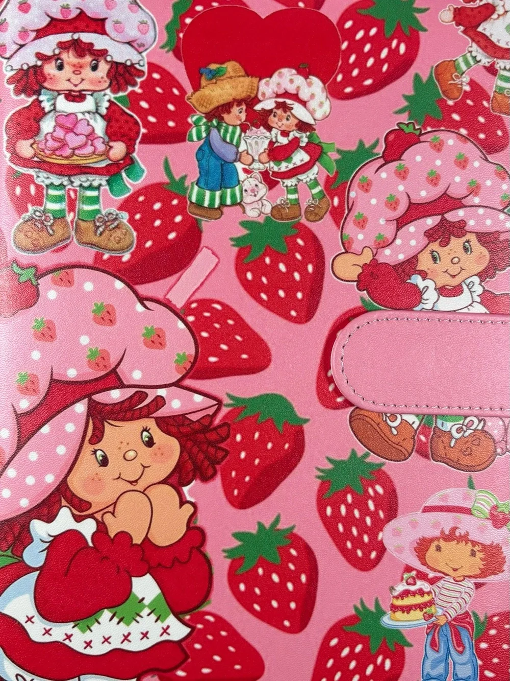 Strawberry shortcake Custom A5 Binder with 50 lined paper included